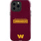 NFL Washington Commanders Performance Series iPhone 15 Pro Max Impact Case